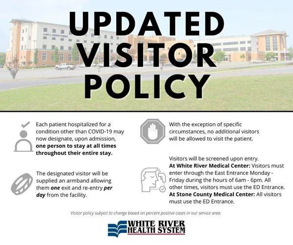 WRHS updates visitor policy Hallmark Times